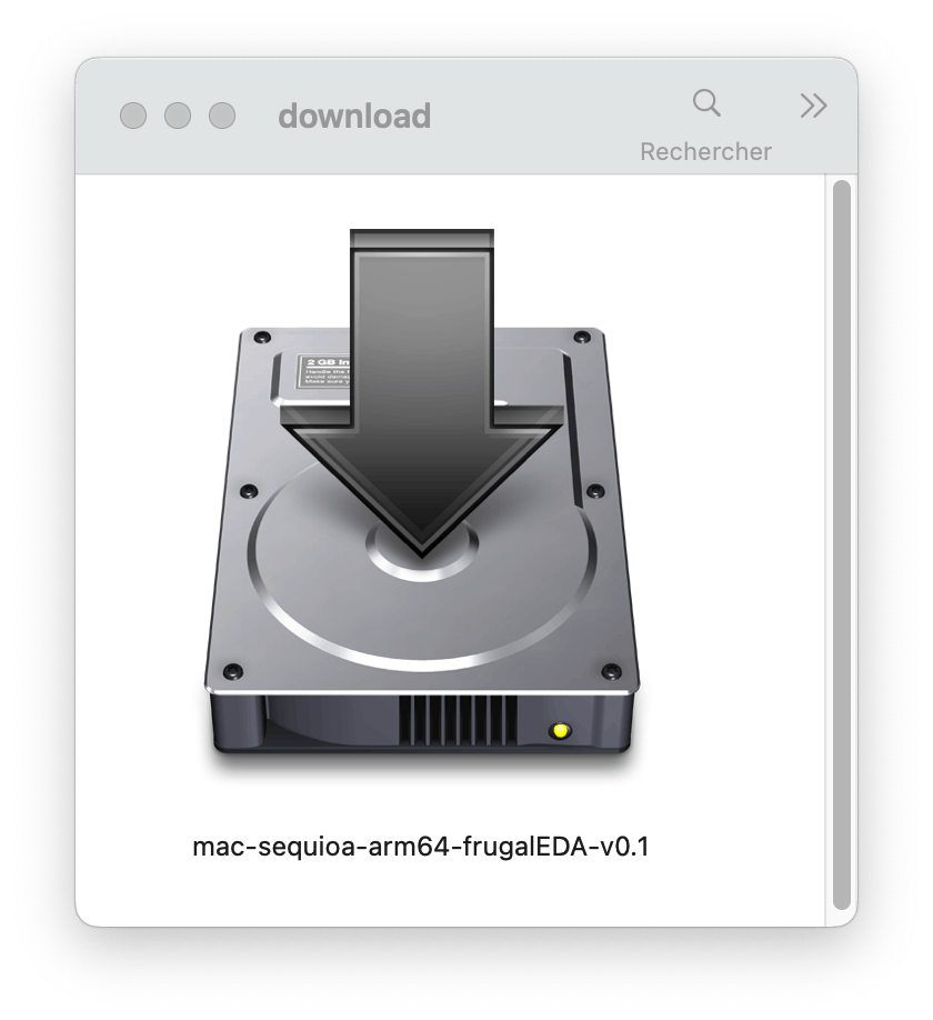 Installer welcome menu