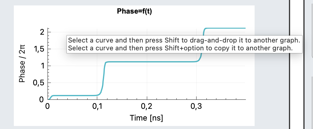 How to move or copy a curve from one graph to another