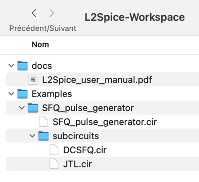 L2SPICE Workspace