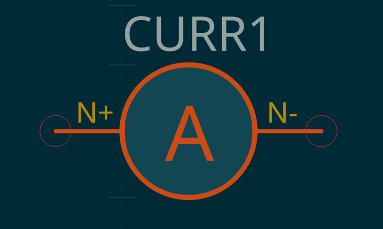 Ammeter symbol