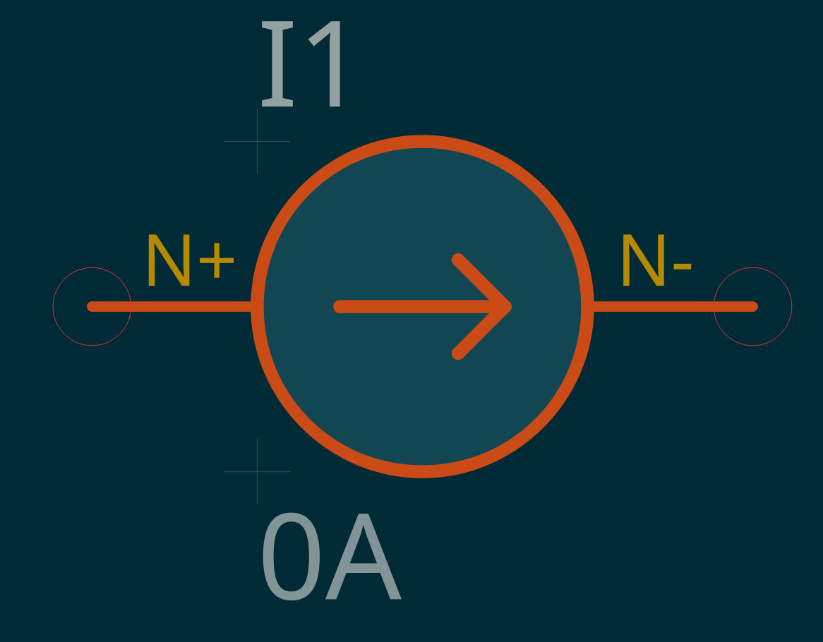 DC current symbol