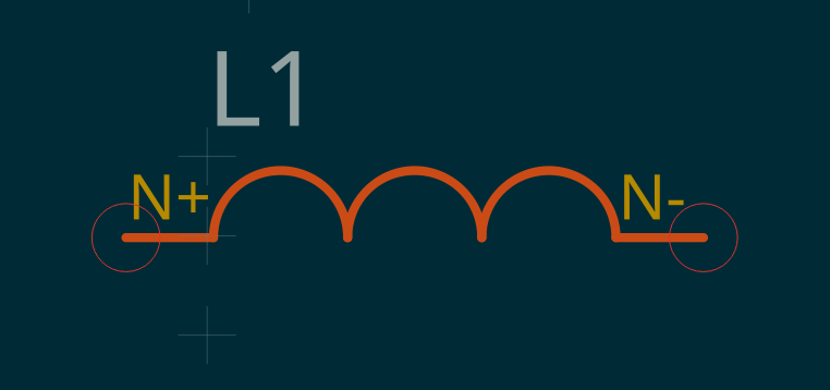 Inductor symbol
