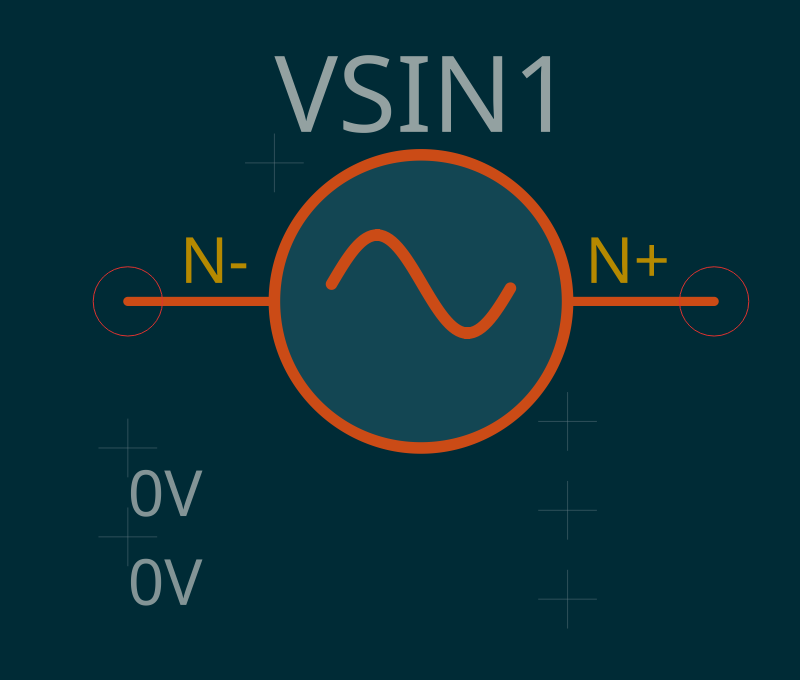 AC voltage symbol