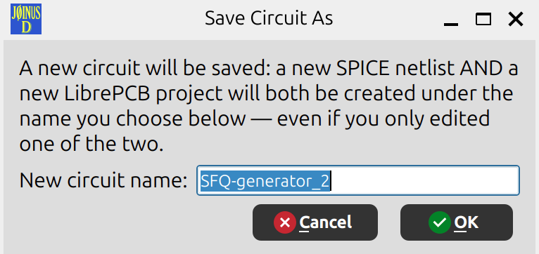 Save circuit as...
