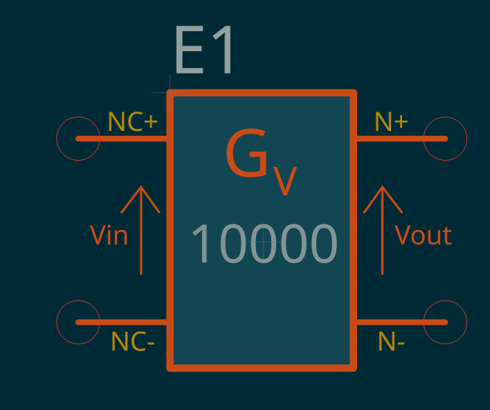 VCVS symbol